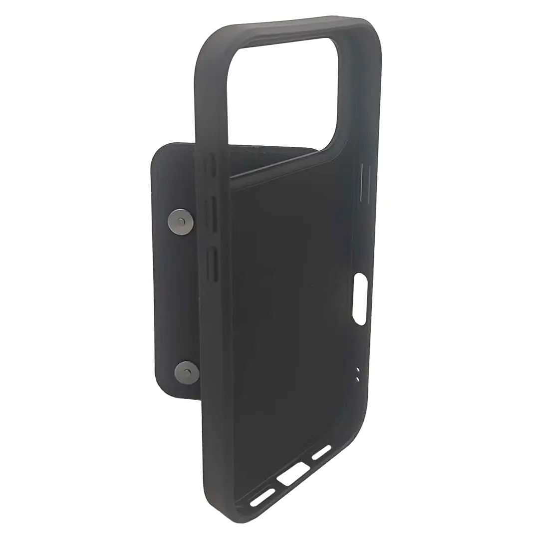 iPhone 17 Pro Modern Card Holder Case Black